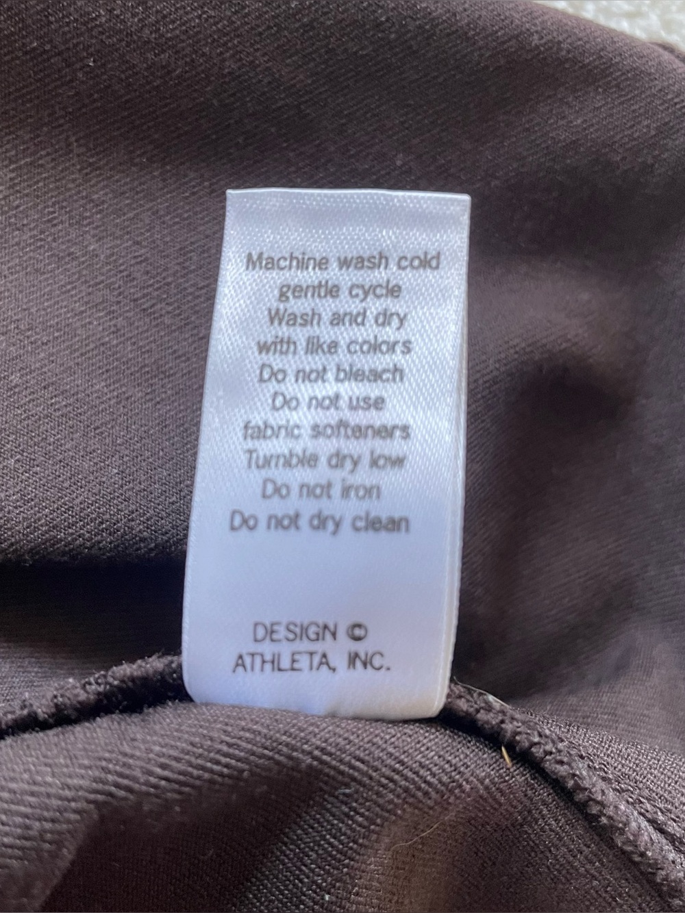 Athleta Brown Mini A-Line Skirt Zip Back Pocket size XS - Picture 5 of 12